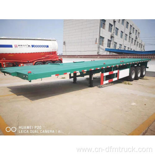 lowbed flat Semi Trailer Truck